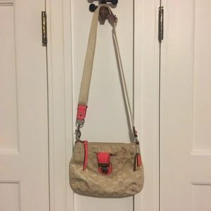 Never used coach cross body bag!